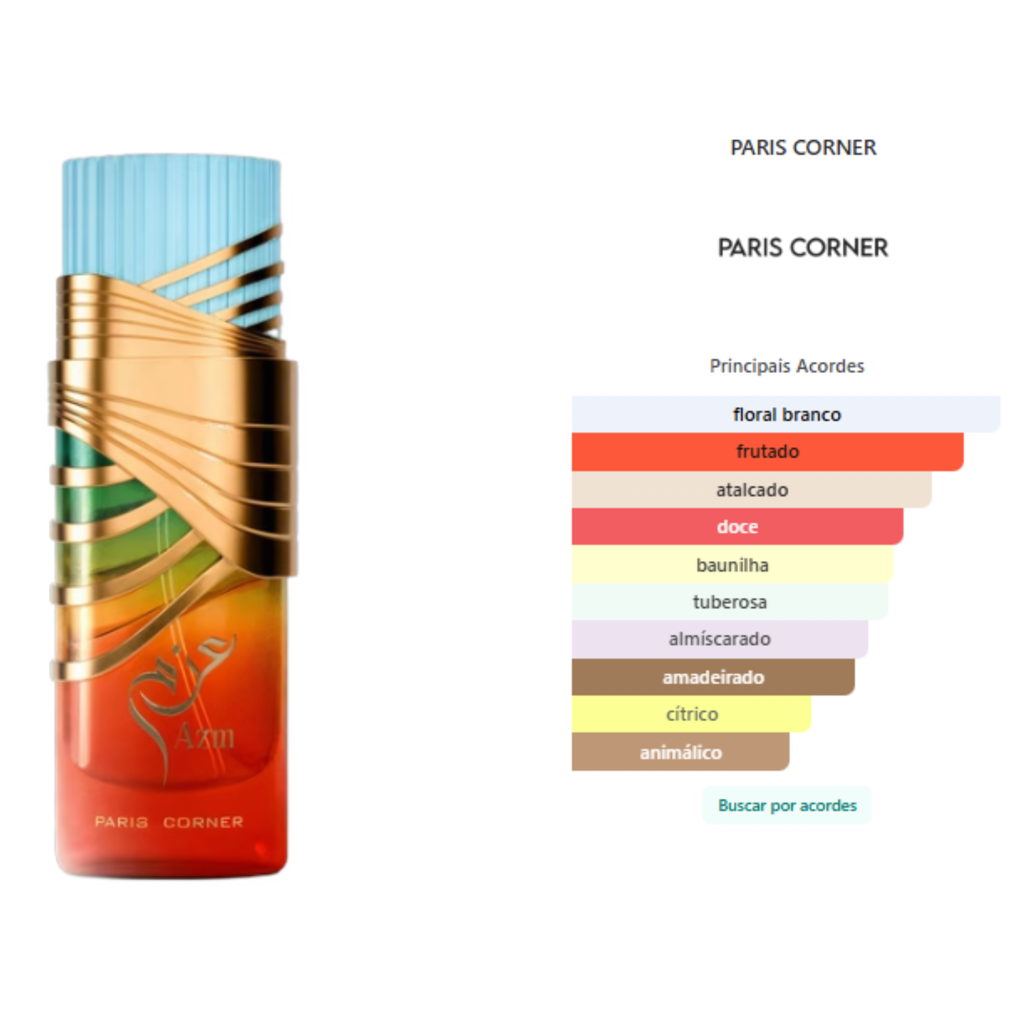 Paris Corner AZM EDP - Decant