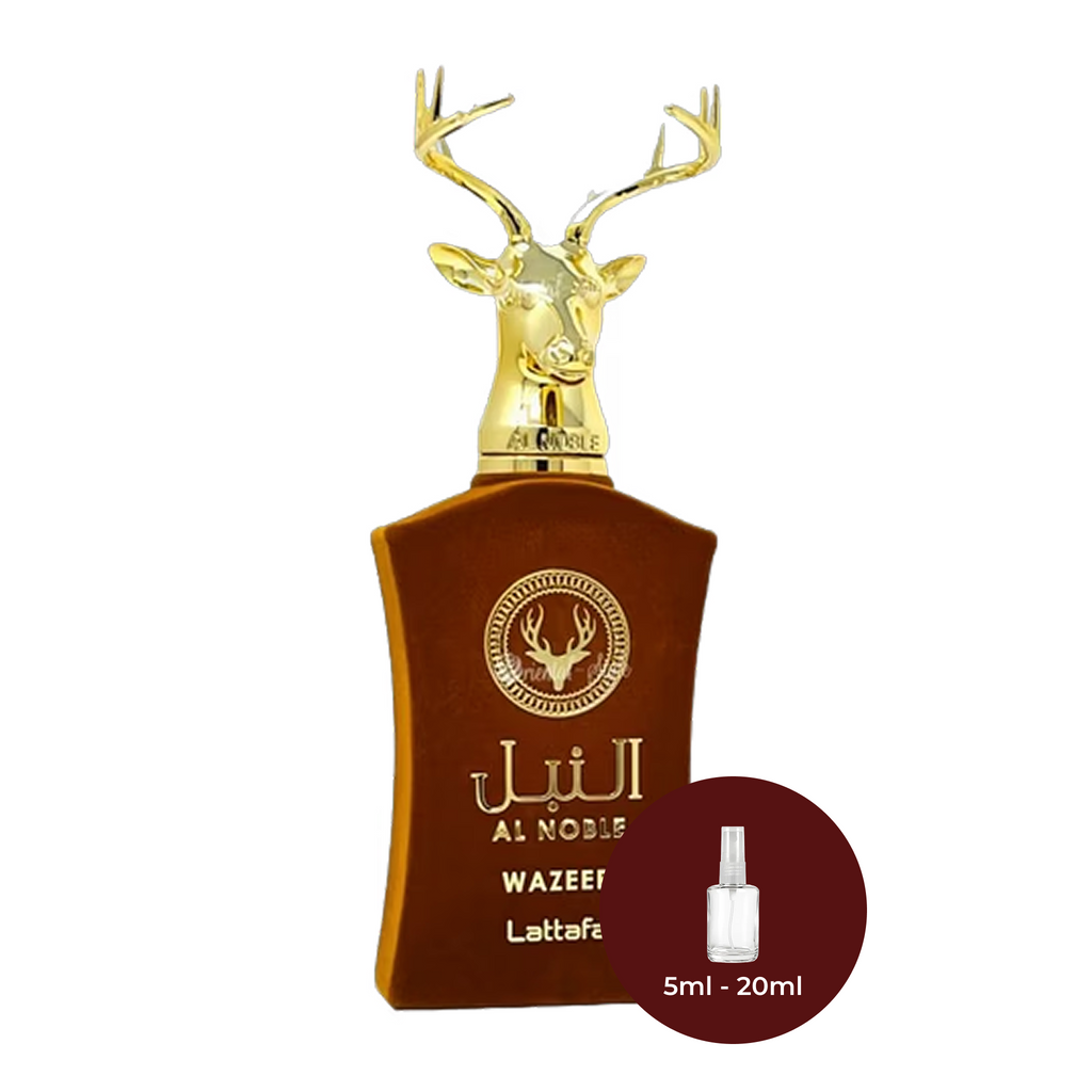 Lattafa Al Noble Wazeer EDP - Decant