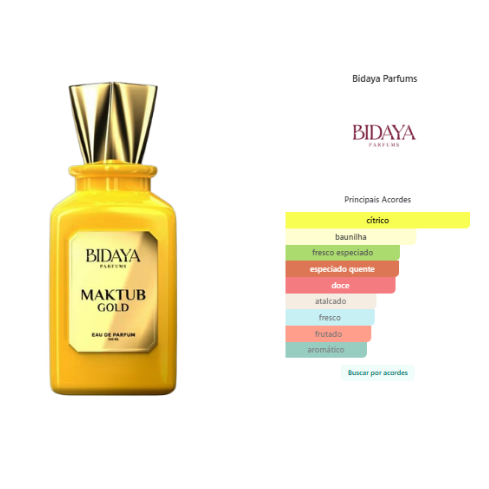 Bidaya Maktub Gold EDP 100ml