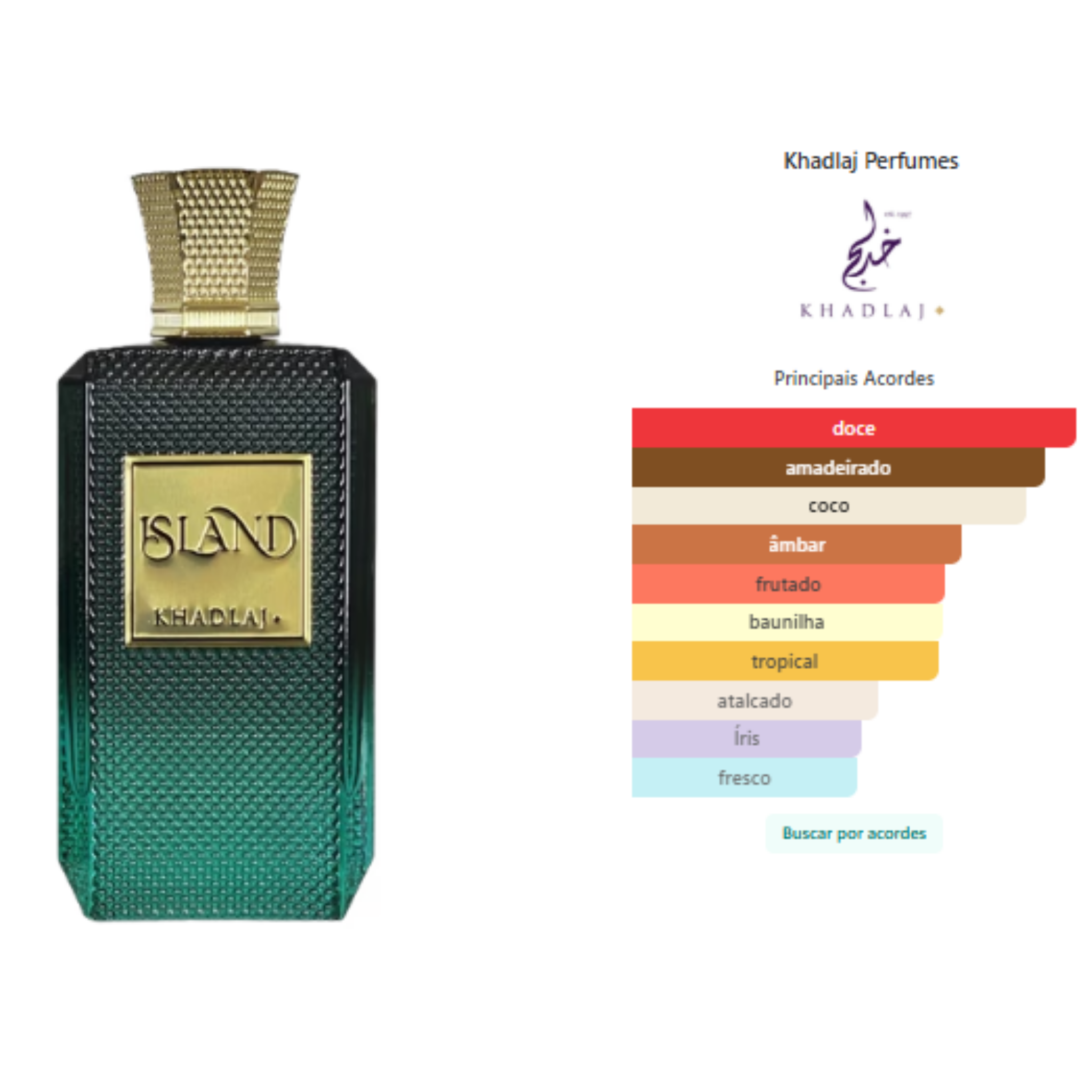 Khadlaj Island Extrait de Parfum - Decant