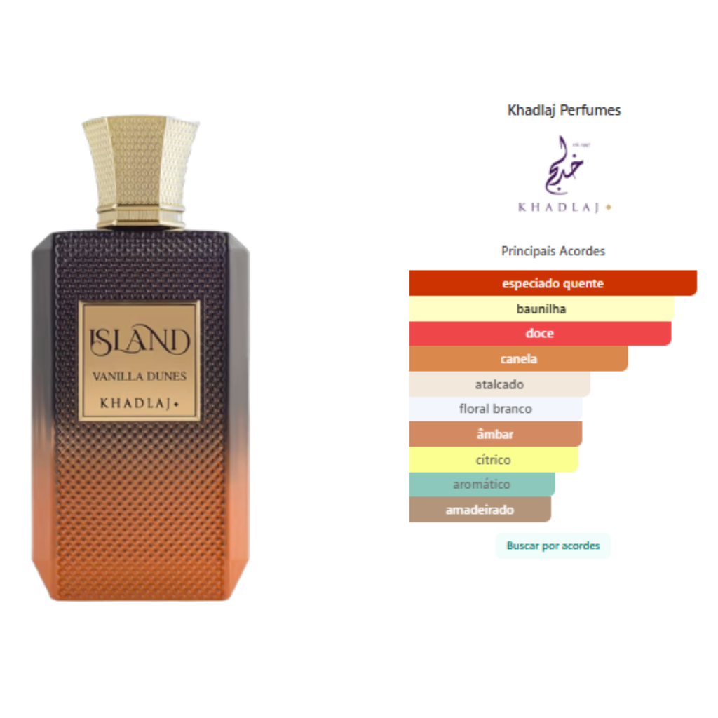 Khadlaj Island Vanilla Dunes Extrait de Parfum - Decant