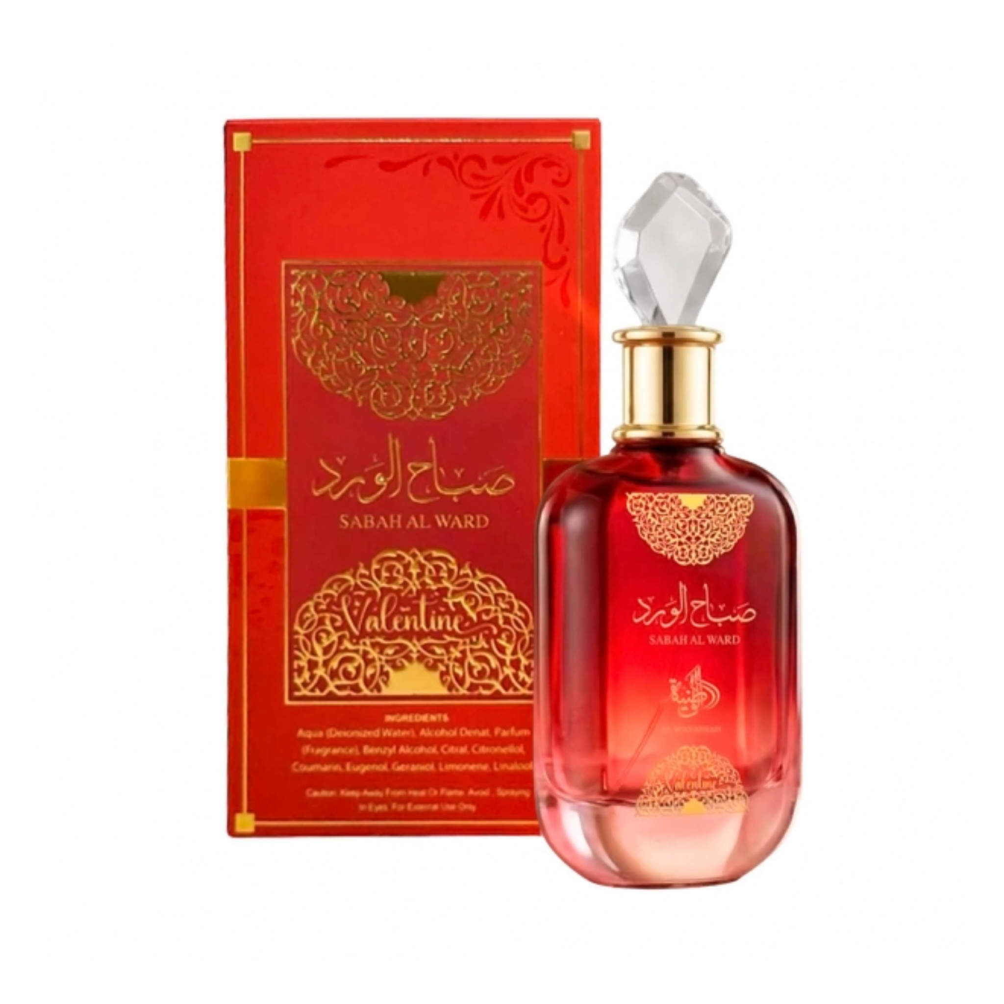 Al Wataniah Sabah Al Ward Valentine EDP 100ml