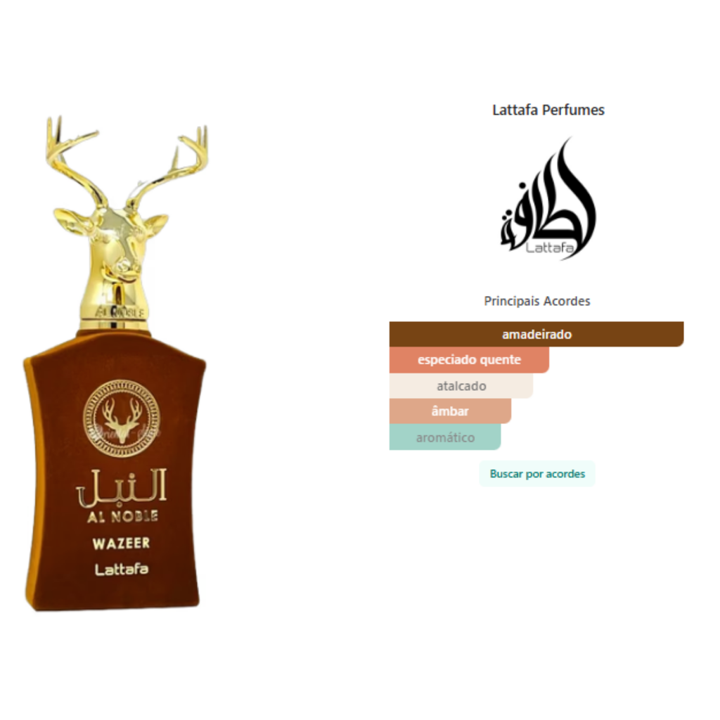 Lattafa Al Noble Wazeer EDP 100ml