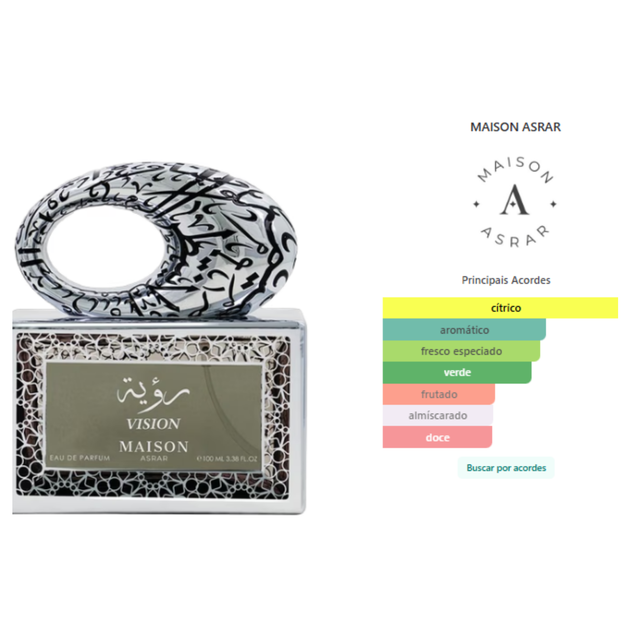 Maison Asrar Vision EDP - Decant