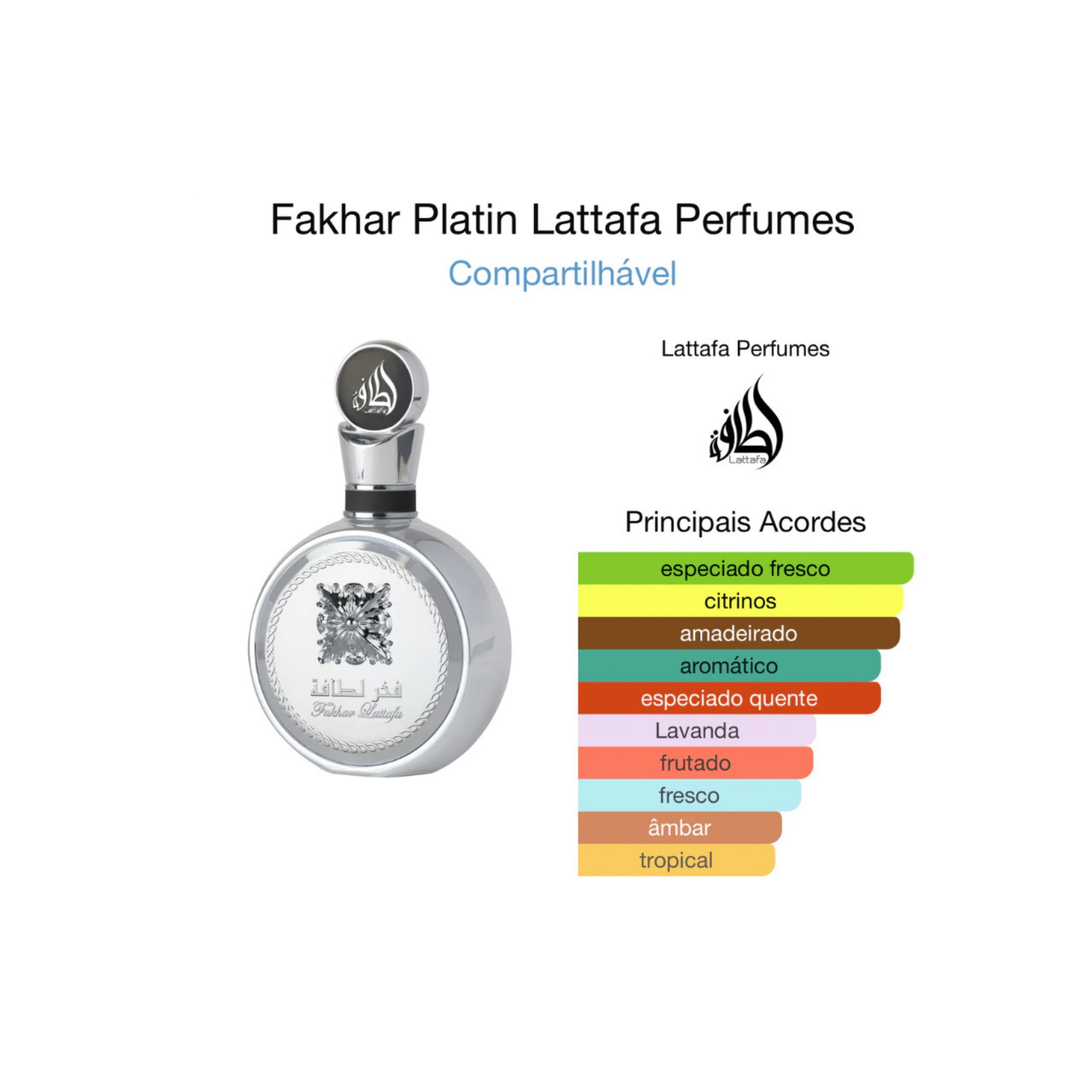 Lattafa Fakhar Platin EDP - Decant