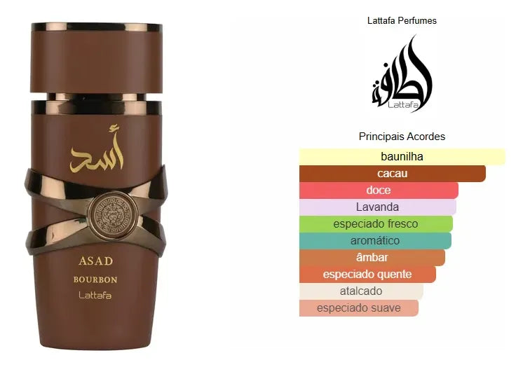 Lattafa Asad Bourbon EDP 100ml